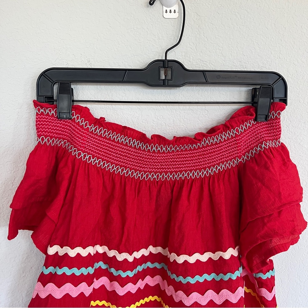 VICI Ric Rac Blouse Size Small - Picture 3 of 7